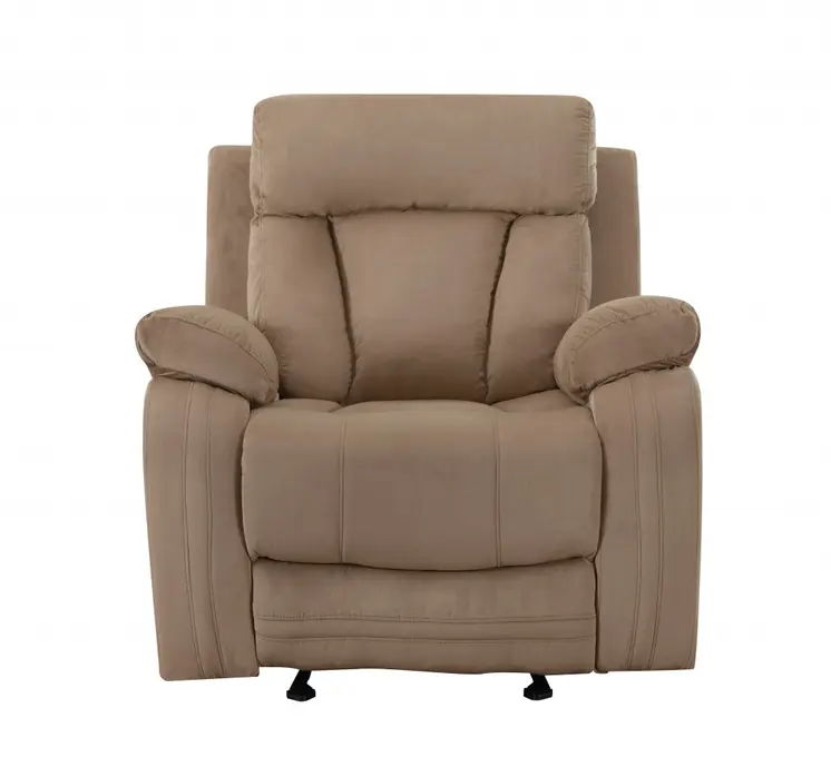 40" Modern Beige Fabric Chair