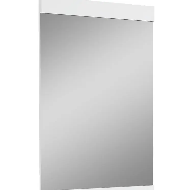 45" Superb White High Gloss Mirror