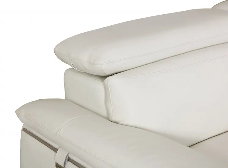51" Gray Chair and a Half