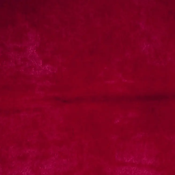 6' X 7' Burgundy Cowhide Area Rug
