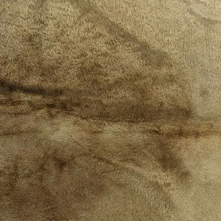 6' X 7' Gold Cowhide Cowhide Print Area Rug