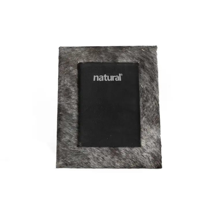 8" X 10" Grey   Cowhide   5" X 7" Picture Frame