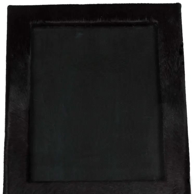 11" X 13" Black  Cowhide   8" X 10" Picture Frame