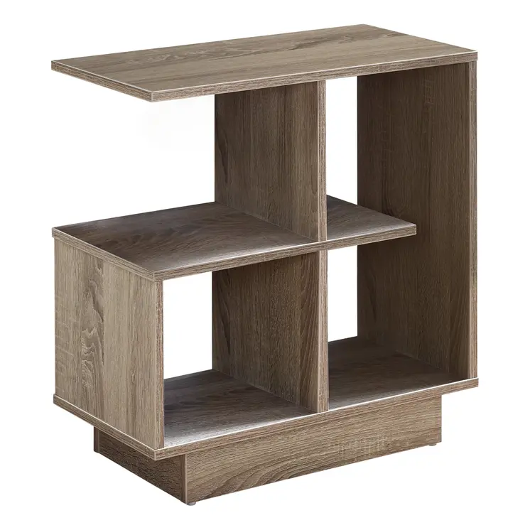 Taupe 24" Kitchen Cart With Storage