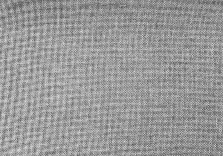 Gray Solid Wood Queen Upholstered Linen Bed Frame with Nailhead Trim