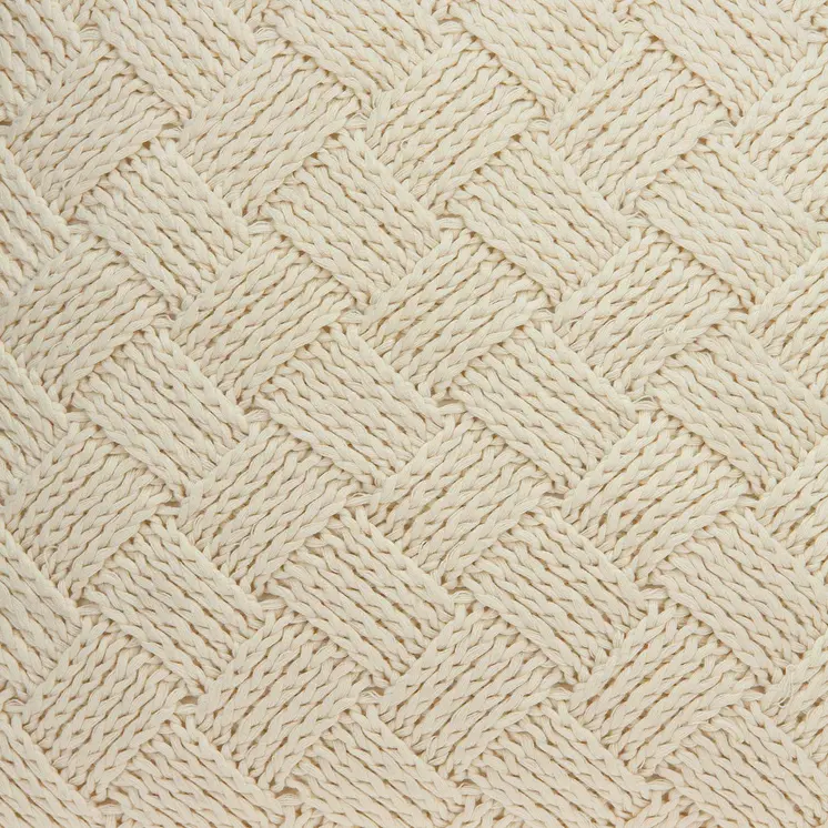 20" X 7" X 20" Transitional Beige Pillow Cover With Poly Insert