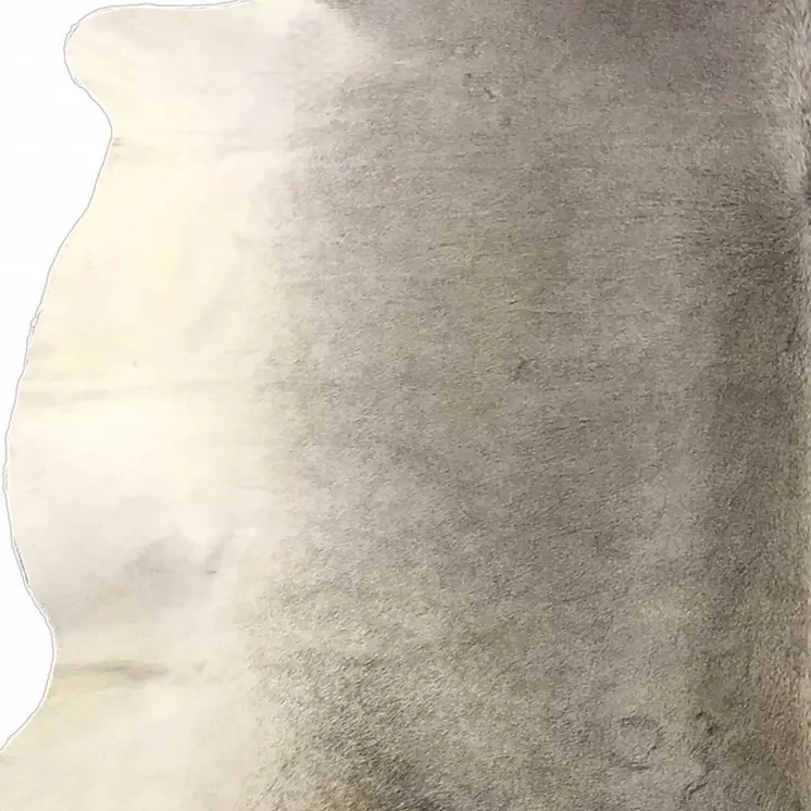 6' X 7' Natural Cowhide Handmade Area Rug