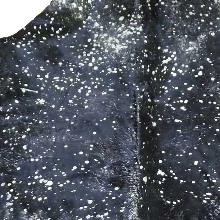 6' X 7' Black And Silver Cowhide Handmade Area Rug