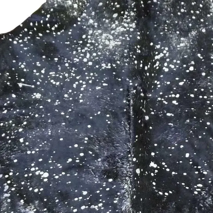 6' X 7' Black And Silver Cowhide Handmade Area Rug