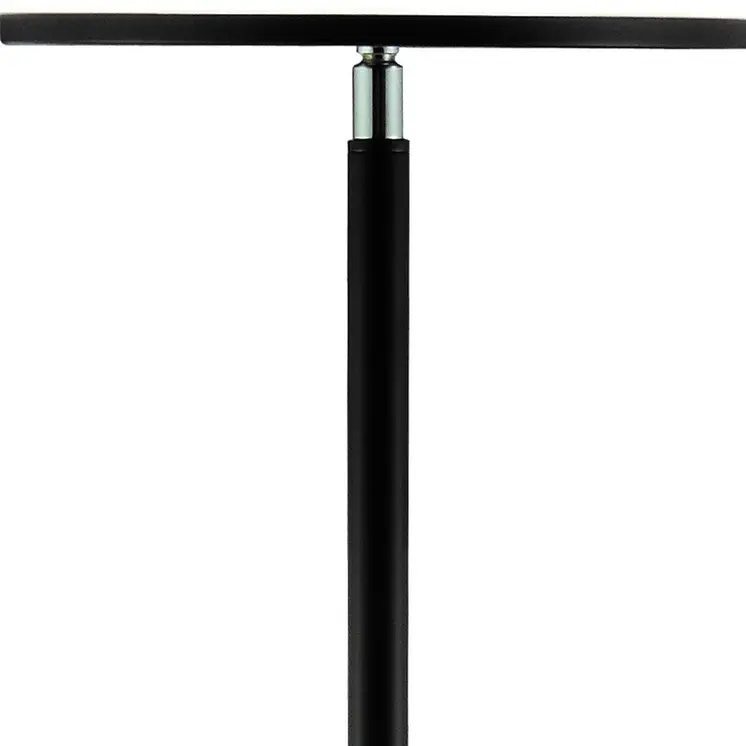 Black Metal Led Touch Floor Lamp