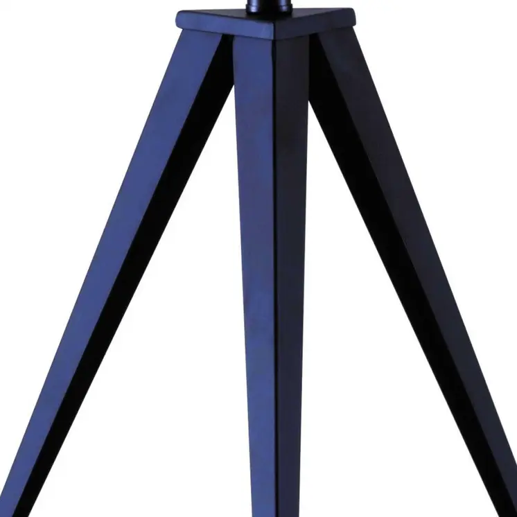Contemporary Black Tripod Table Lamp
