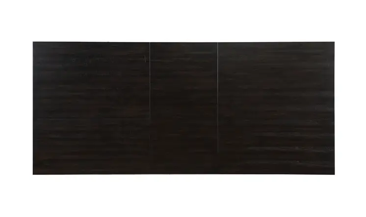 104" Brown Solid Wood Trestle Base Dining Table