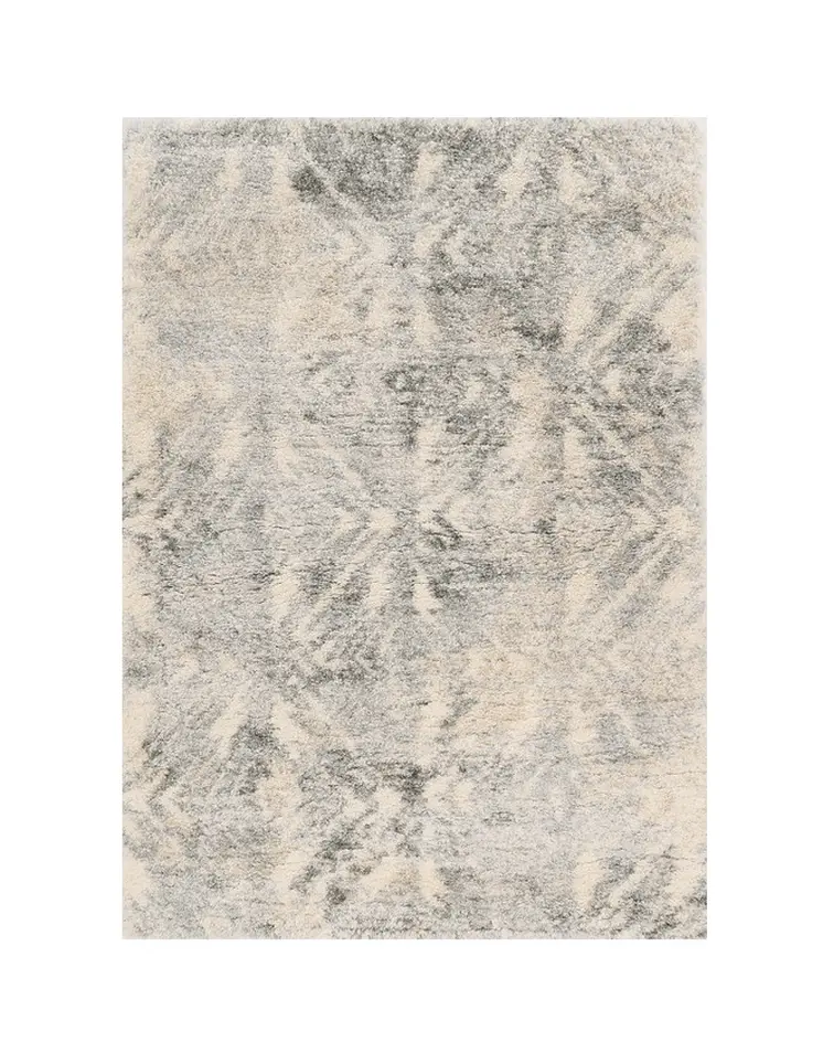 7' X 9'  Polypropylene Ivory Or Grey Area Rug