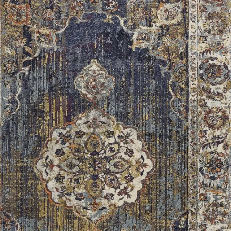 7' X 10' Navy Blue Area Rug