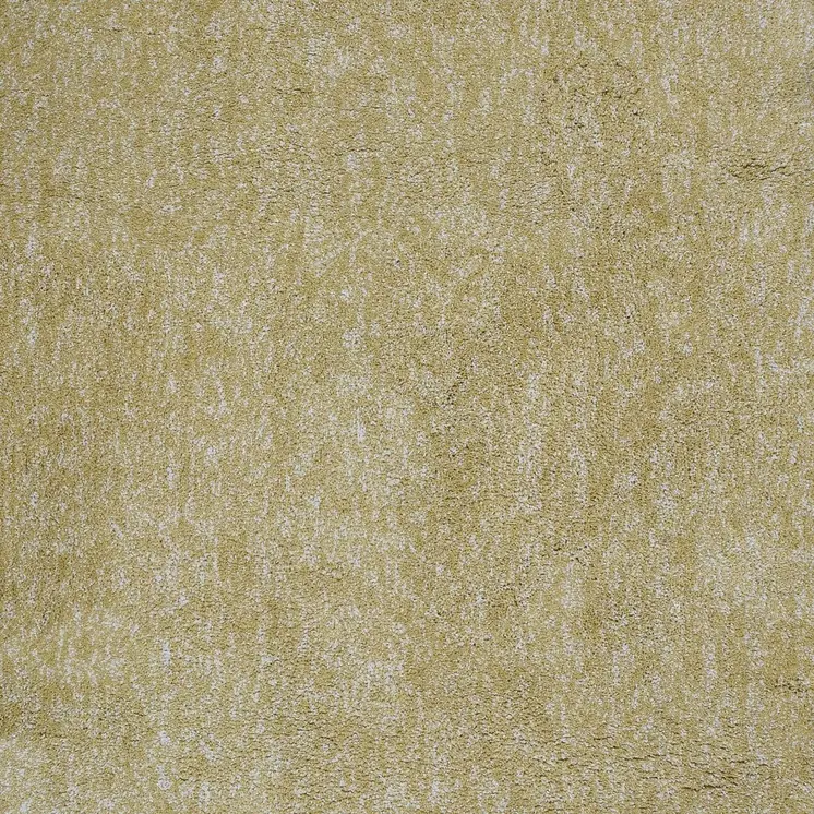 8' X 10' Yellow Shag Hand Woven Area Rug