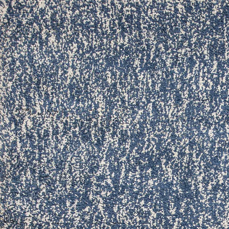 8' X 10' Indigo Shag Hand Woven Area Rug
