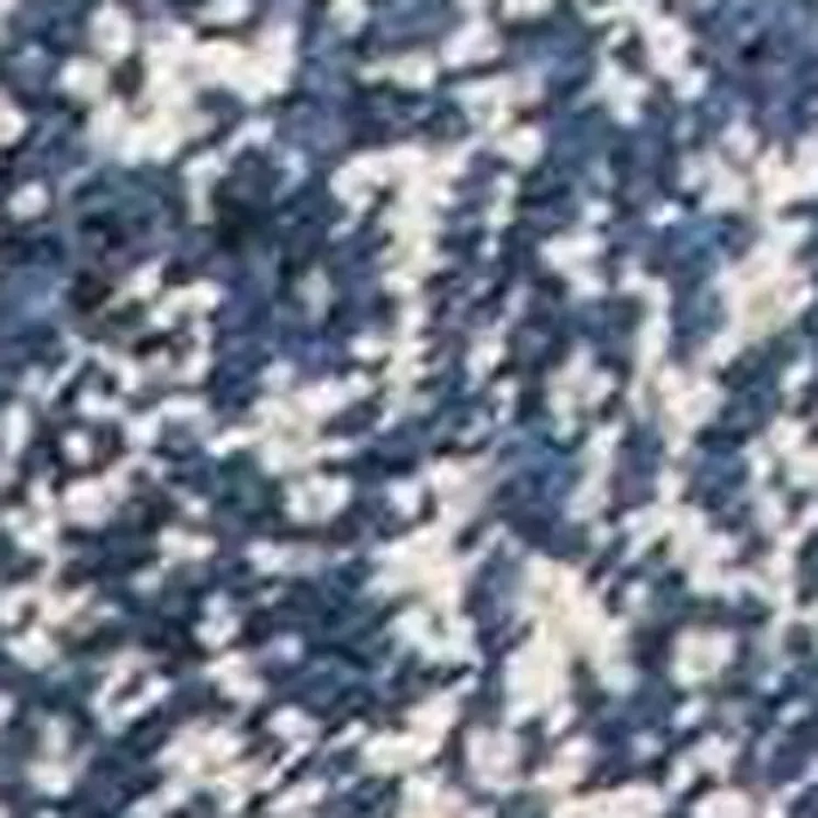 8' X 10' Indigo Shag Hand Woven Area Rug