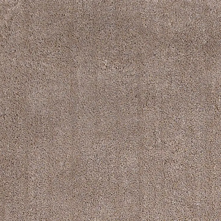 8' X 10' Beige Shag Hand Woven Area Rug