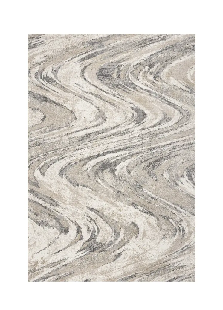 7' X 9'  Polypropylene Natural Area Rug