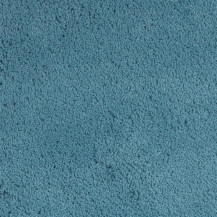 8' X 11' Blue Shag Hand Woven Area Rug