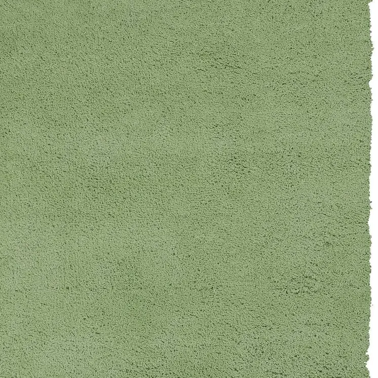 8' X 11' Green Shag Hand Woven Area Rug