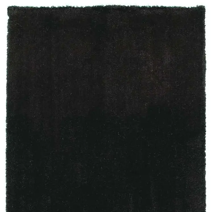 8' X 11' Brown Shag Hand Woven Area Rug