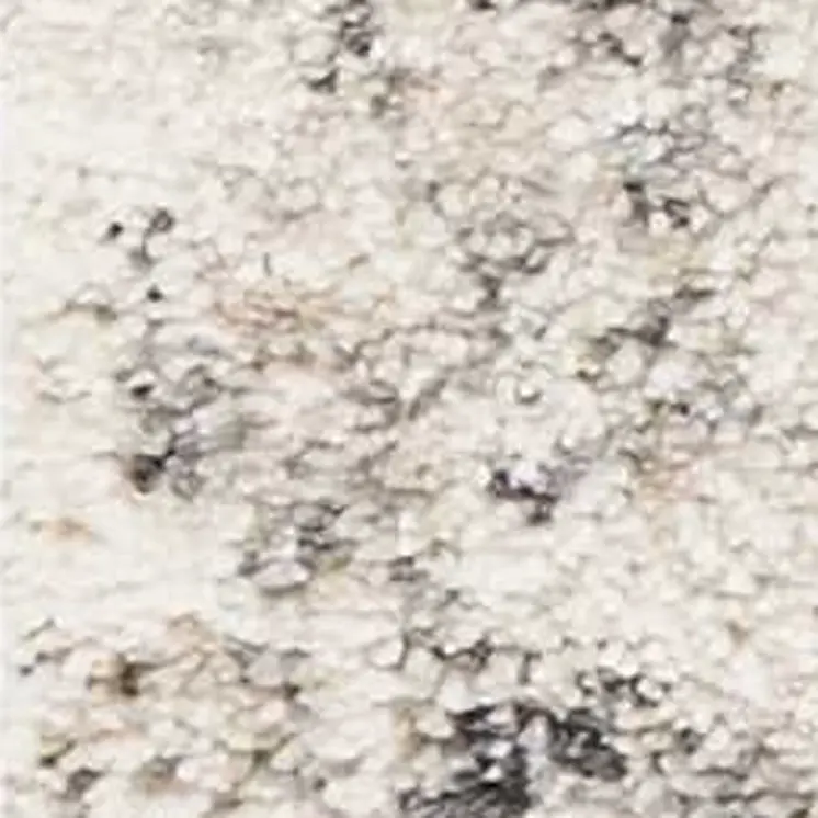 9' X 13' Gray And Dark Gray Floral Distressed Area Rug