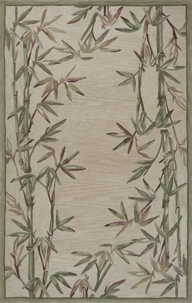 8' X 10' Ivory Wool Handmade Area Rug