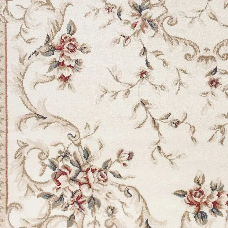 9' X 12'  Polypropylene Ivory  Area Rug
