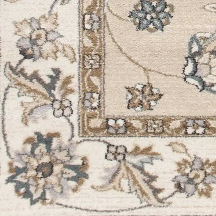 9' X 12'  Polypropylene Beige Or  Ivory  Area Rug