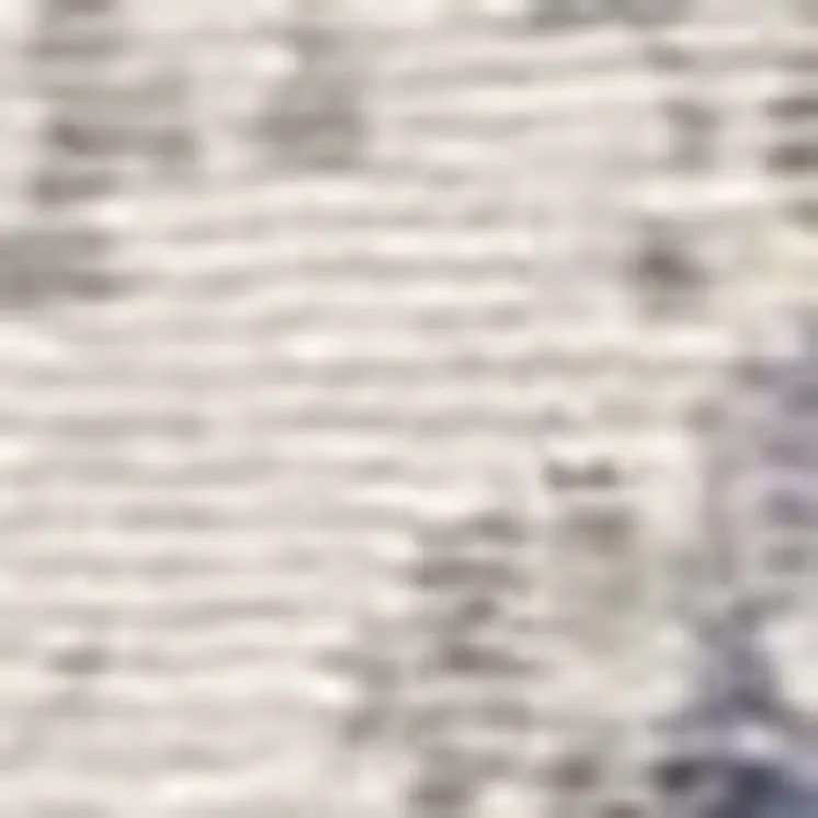 7' X 10'  Viscose Grey Or  Blue Area Rug