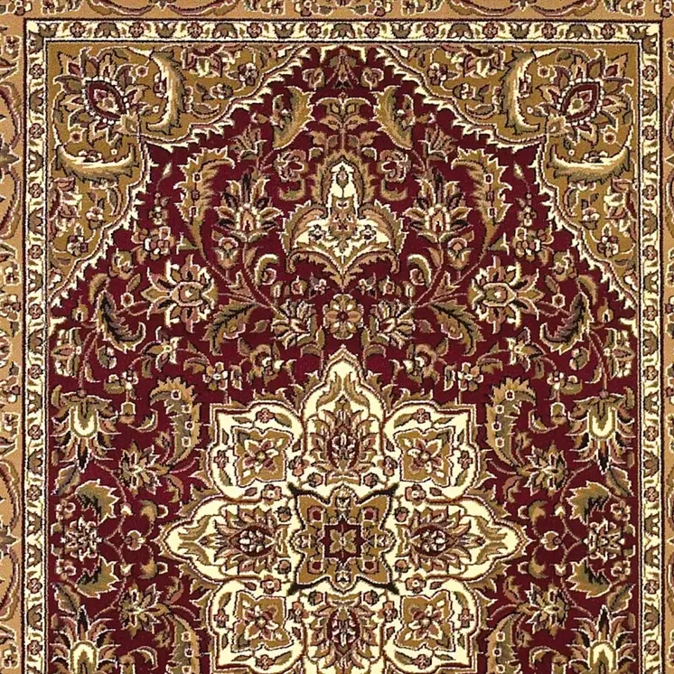 9' X 13'  Polypropylene Red Or  Beige Area Rug
