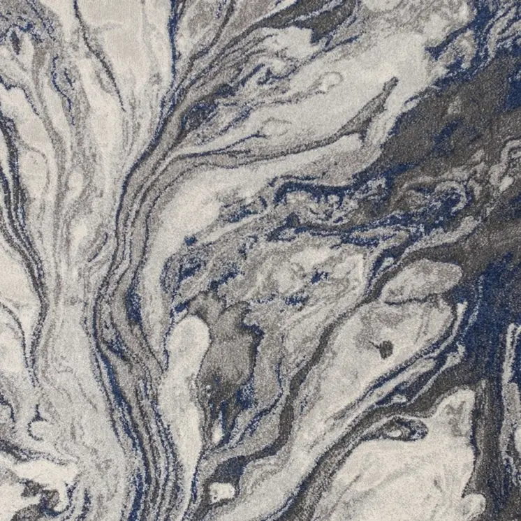 10' X 13' Gray Abstract Area Rug