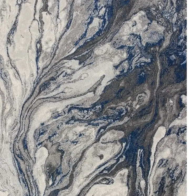 10' X 13' Gray Abstract Area Rug