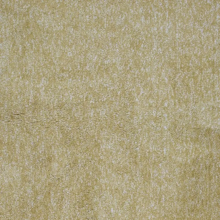 9' X 13' Yellow Shag Hand Woven Area Rug