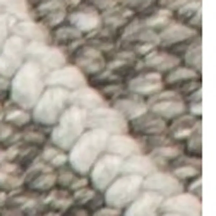 9' X 13' Wool Dark Grey Area Rug