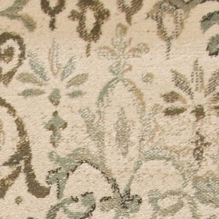 5' X 8' Ivory Vintage Area Rug