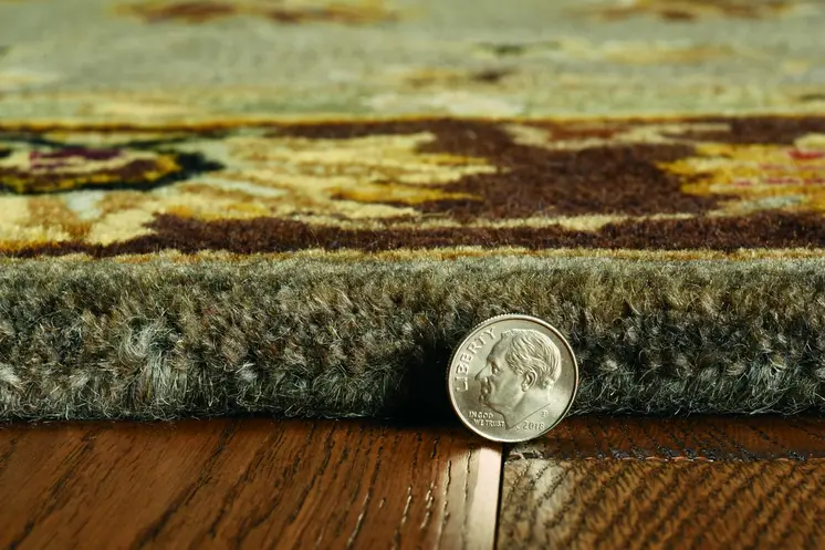 3' X 5' Gray Wool Hand Tufted Area Rug