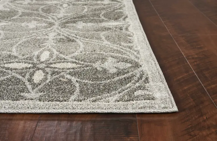 7' X 10' Gray Moroccan Indoor Outdoor Area Rug