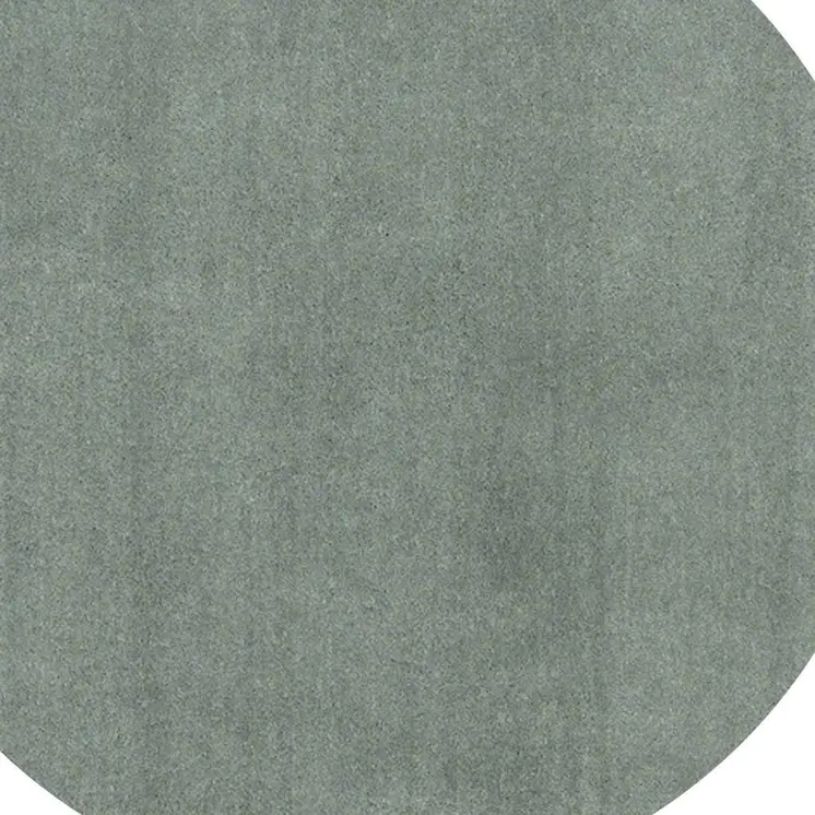 6' Slate Blue Round Indoor Shag Rug
