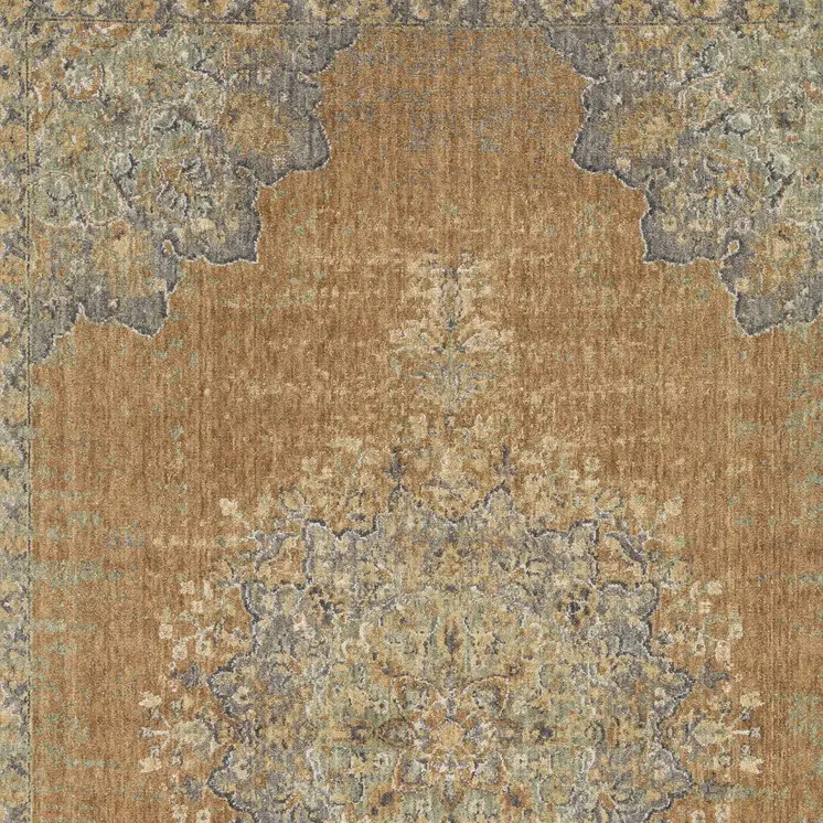 6' Sage Green Round Hand Woven Area Rug