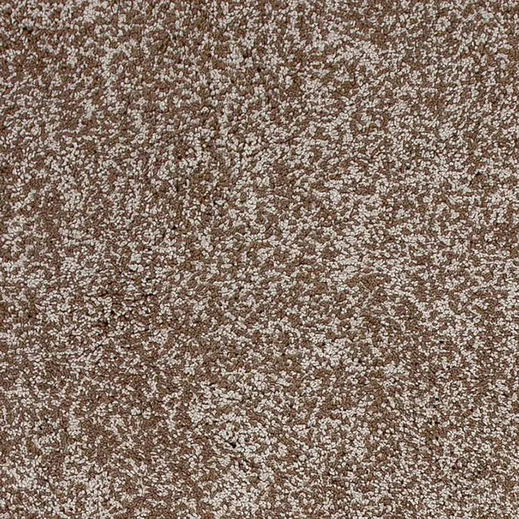 5' X 7' Beige Shag Hand Woven Area Rug