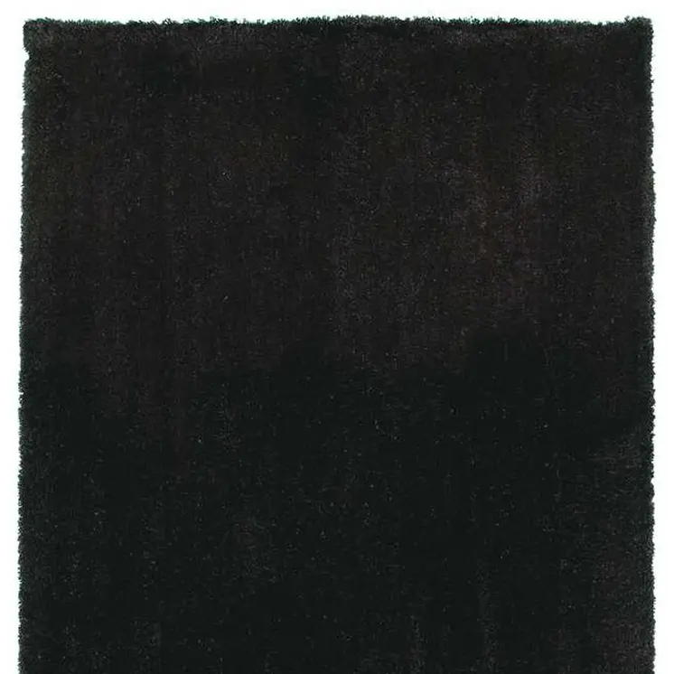 5' X 7' Espresso Indoor Shag Rug