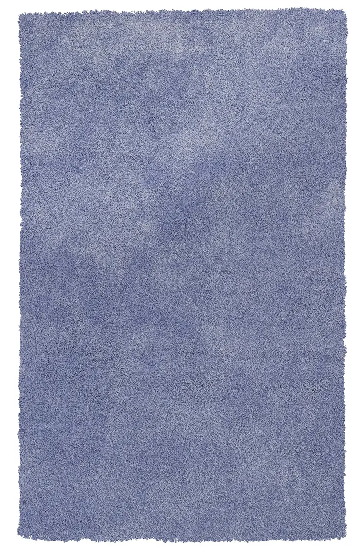 5' X 7' Purple Shag Hand Woven Area Rug