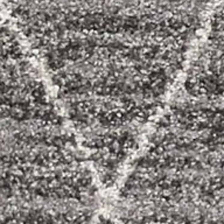 5' X 8' Gray And Light Gray Geometric Area Rug