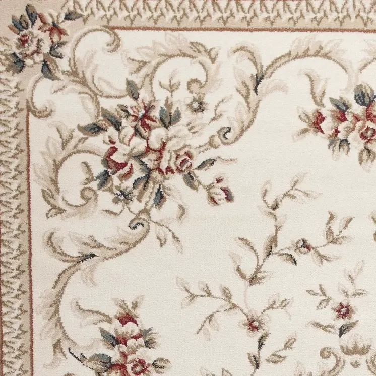 8' X 10' Ivory Area Rug