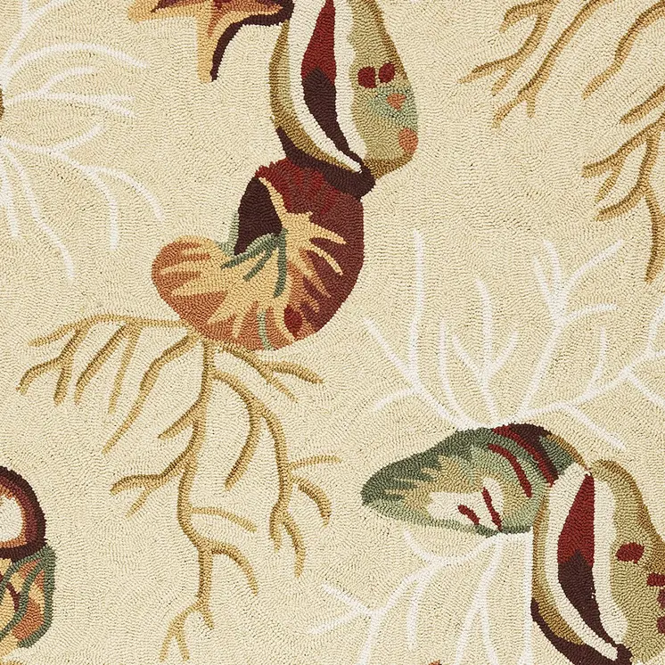 2' X 3' Beige Hand Tufted Area Rug