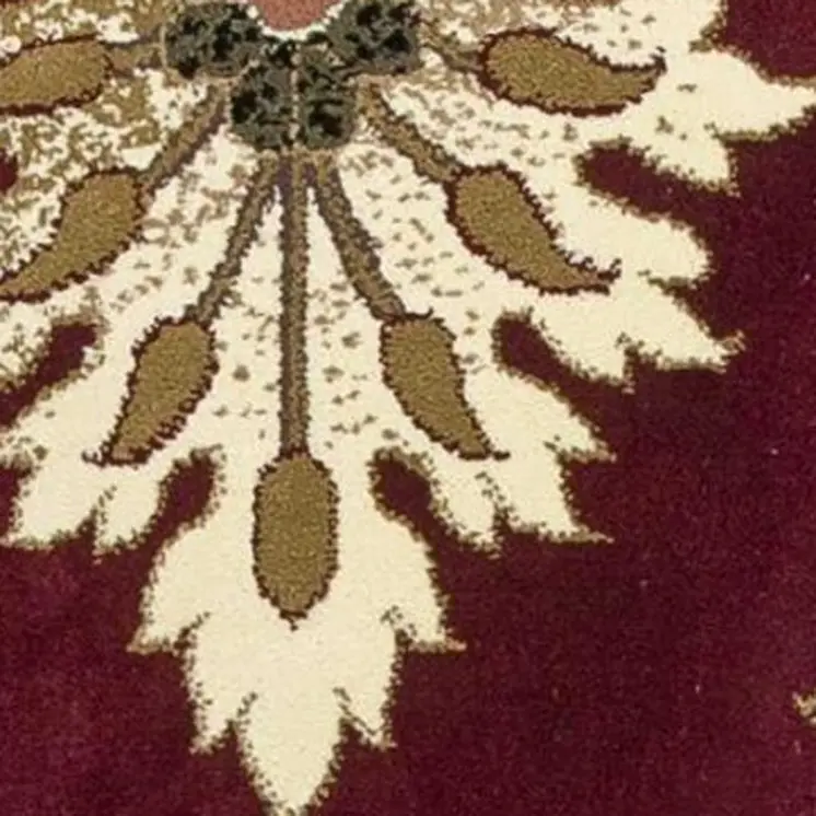 2' X 3' Polypropylene Red Accent Rug