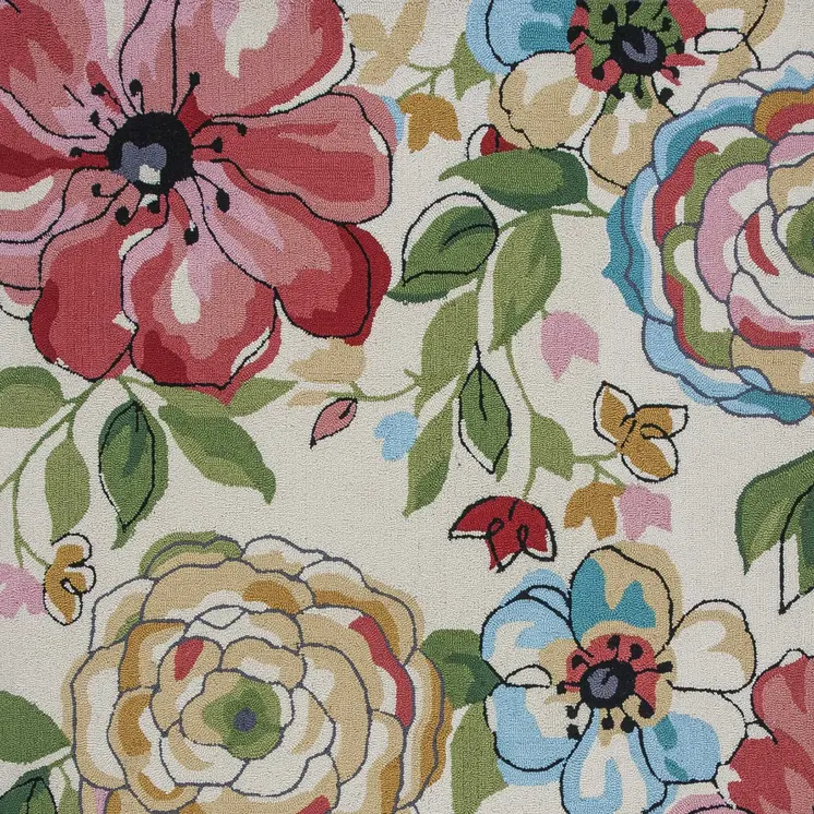 2' X 4' Sand Beige Hand Tufted Area Rug