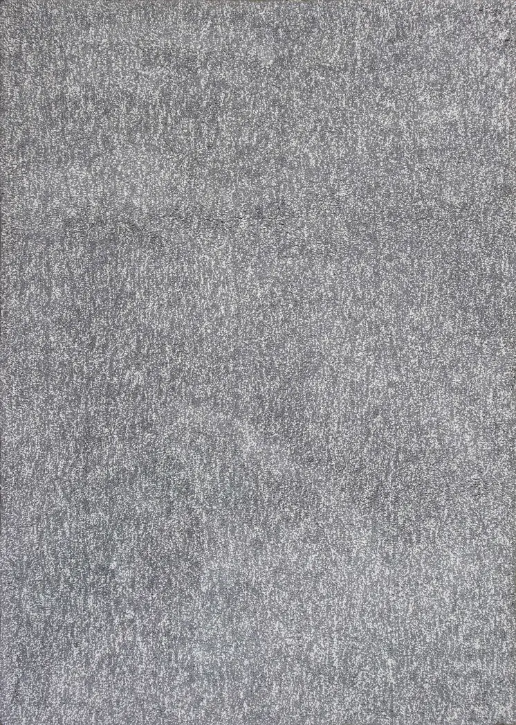 2' X 4' Gray Shag Hand Woven Area Rug